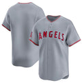 Los Angeles Angels Blank Gray MWATKINS Away Limited Stitched Jersey