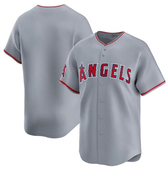 Los Angeles Angels Blank Gray MWATKINS Away Limited Stitched Jersey