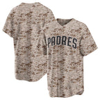 San Diego Padres Camo MWATKINS USMC Alternate Replica Team Jersey