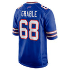 B.Bills #68 Tylan Grable Royal MWATKINS Game Jersey