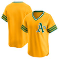 Oakland Athletics Gold MWATKINS Cooperstown Collection Limited Jersey