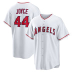 Los Angeles Angels #44 Ben Joyce White MWATKINS Home Replica Jersey