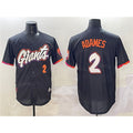San Francisco Giants #2 Willy Adames Anthracite MWATKINS 2025 City Connect Limited Stitched Jersey