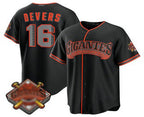 San Francisco Giants #16 Rafael Devers Black MWATKINS 2026 Alternate Stadium Stitched Jersey