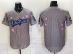 Los Angeles Dodgers Blank Grey MWATKINS 2025 Tokyo Series Limited Stitched Jersey