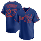 New York Mets #27 Mark Vientos Royal MWATKINS Alternate Limited Player Jersey