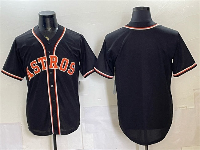 Houston Astros Blank 2026 Fashion Replica Black MWATKINS Out Stitched Jersey