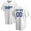 Custom Los Angeles Dodgers White MWATKINS Home Replica Jersey