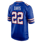 B.Bills #22 Ray Davis Royal MWATKINS Game Jersey