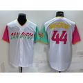 San Diego Padres #44 Joe Musgrove White MWATKINS 2022 City Connect Cool Base Stitched Jersey