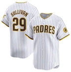 San Diego Padres #29 Brett Sullivan White MWATKINS 2024 Home Limited Stitched Jersey