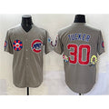 Chicago Cubs #30 Kyle Tucker Gray MWATKINS 2025 Tokyo Series Limited Stitched Jersey