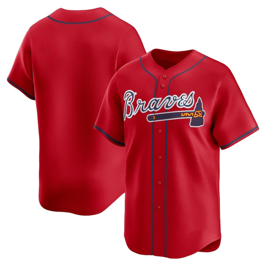 Atlanta Braves Red MWATKINS Alternate Limited Jersey