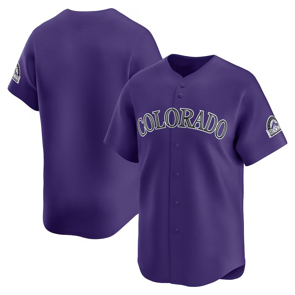 Colorado Rockies Purple MWATKINS Alternate Limited Jersey