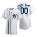 Custom Detroit Tigers White MWATKINS 2020 Stitched Flex Base Jersey