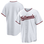 Washington Nationals White MWATKINS Home Replica Jersey