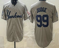New York Yankees #99 Aaron Judge Grey MWATKINS Limited Jersey
