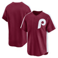 Philadelphia Phillies Maroon MWATKINS Throwback Cooperstown Collection Limited Jersey