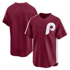 Philadelphia Phillies Maroon MWATKINS Throwback Cooperstown Collection Limited Jersey
