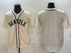 Seattle Mariners Blank Cream MWATKINS Alternate Stitched Jersey
