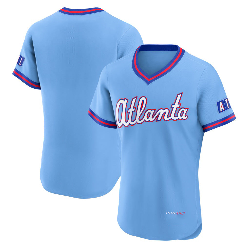 Atlanta Braves Powder Blue MWATKINS 2026 City Connect Authentic Jersey