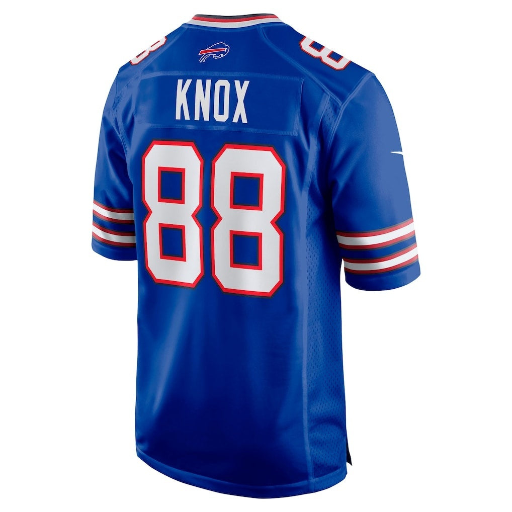 B.Bills #88 Dawson Knox Royal MWATKINS Game Jersey