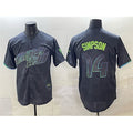 Tampa Bay Rays #14 Chandler Simpson Charcoal MWATKINS 2024 City Connect Limited Stitched Jersey