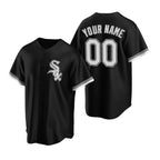 Custom Chicago White Sox Black MWATKINS Stitched Cool Base Jersey