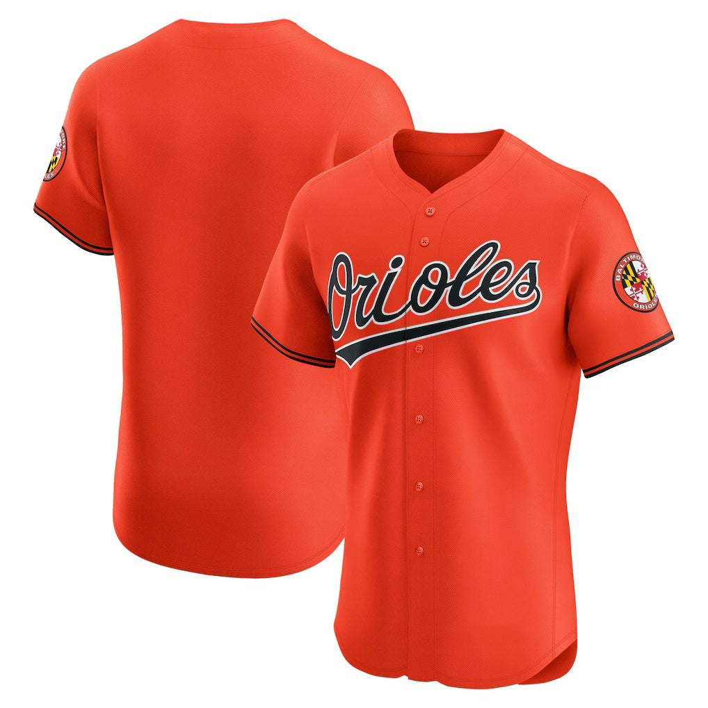 Baltimore Orioles Orange MWATKINS Alternate 2 Elite Jersey