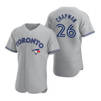 Toronto Blue Jays #26 Matt Chapman Grey MWATKINS Flex Base Stitched Jersey