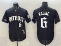 Detroit Tigers #6 Al Kaline 2026 Black MWATKINS 'Motor Gothic Edition' Vapor Premier Limited Stitched Jersey