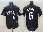 Detroit Tigers #6 Al Kaline 2026 Black MWATKINS 'Motor Gothic Edition' Vapor Premier Limited Stitched Jersey