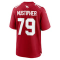 A.Cardinals #79 PJ Mustipher Cardinal MWATKINS Team Game Jersey