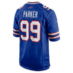 B.Bills #99 T.J. Parker Royal MWATKINS Game Jersey