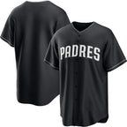 San Diego Padres Blank Black MWATKINS Lights Out Limited Stitched Jersey