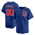Chicago Cubs #30 Kyle Tucker Royal MWATKINS 2025 Limited Stitched Jersey