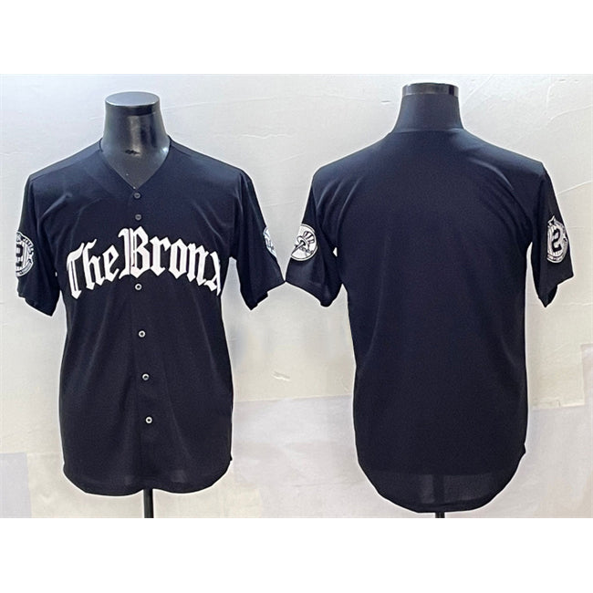 New York Yankees Blank Black MWATKINS 'Gothic Legacy Edition' Vapor Premier Limited Stitched Jersey