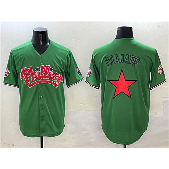 Philadelphia Phillies Green MWATKINS Phanatic Limited Stitched Jersey