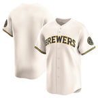 Milwaukee Brewers Cream MWATKINS Home Limited Jersey
