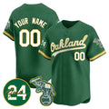 Custom Oakland Athletics Green MWATKINS Jersey - Personalized