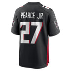 A.Falcons #27 James Pearce Jr. Black MWATKINS 2025 active First Round Pick Game Player Jersey