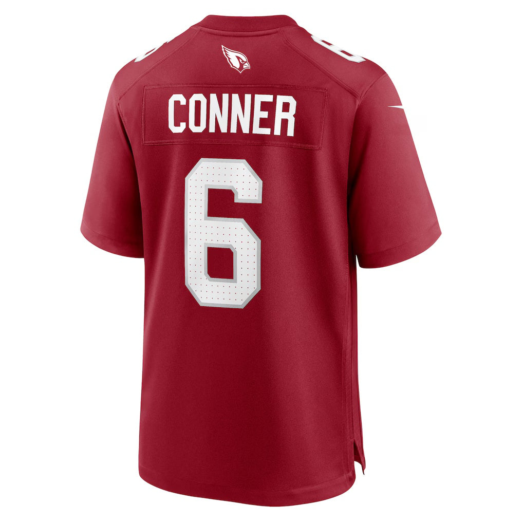 A.Cardinals #6 James Conner Cardinal MWATKINS Home Game Jersey