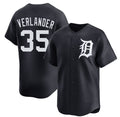 Detroit Tigers #35 Justin Verlander Black MWATKINS 2026 Limited Stitched Jersey