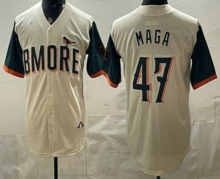 Baltimore Orioles #47 MAGA Cream MWATKINS 2026 City Connect Stadium Jersey