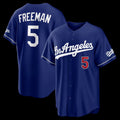 Los Angeles Dodgers #5 Freddie Freeman Royal MWATKINS Alternate Stadium Jersey