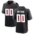Custom A.Falcons Black MWATKINS Game Jersey