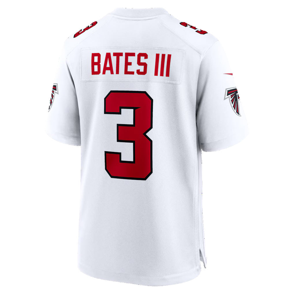 A.Falcons #3 Jessie Bates III White MWATKINS Game Jersey