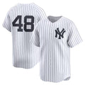 New York Yankees #48 Paul Goldschmidt White MWATKINS Home Limited Player Jersey