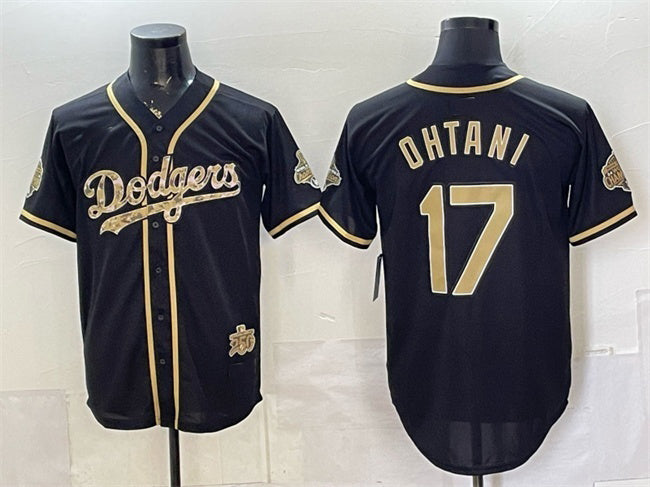 Los Angeles Dodgers #17 Shohei Ohtani Black MWATKINS 2026 Armed Forces Day Stitched Jersey