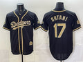 Los Angeles Dodgers #17 Shohei Ohtani Black MWATKINS 2026 Armed Forces Day Stitched Jersey